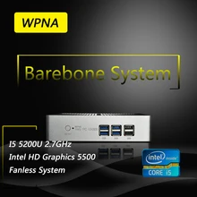 Ргнс неттоп barebone ux850 intel core i5 5200u hd graphics 5500 WI-FI Windows10 Мини-Пк Все В Одном Компьютере Office обои для рабочего