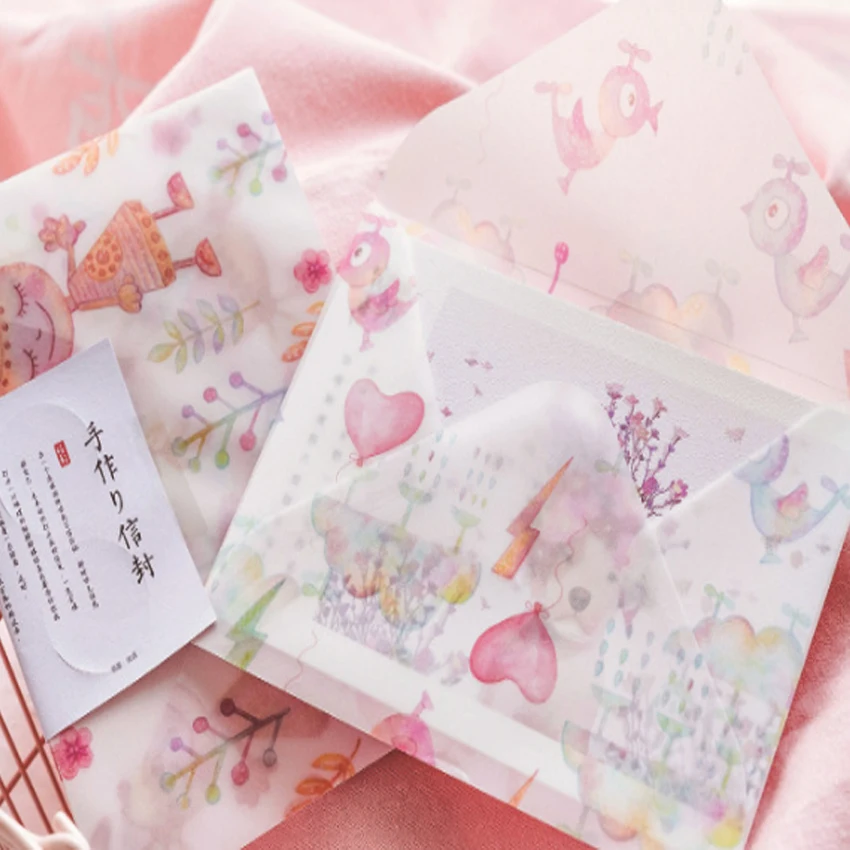 3 шт./лот новый премьер лет Jinshi серии цветная бумага конверт для детей открытка фестиваль карты подарок школьные принадлежности