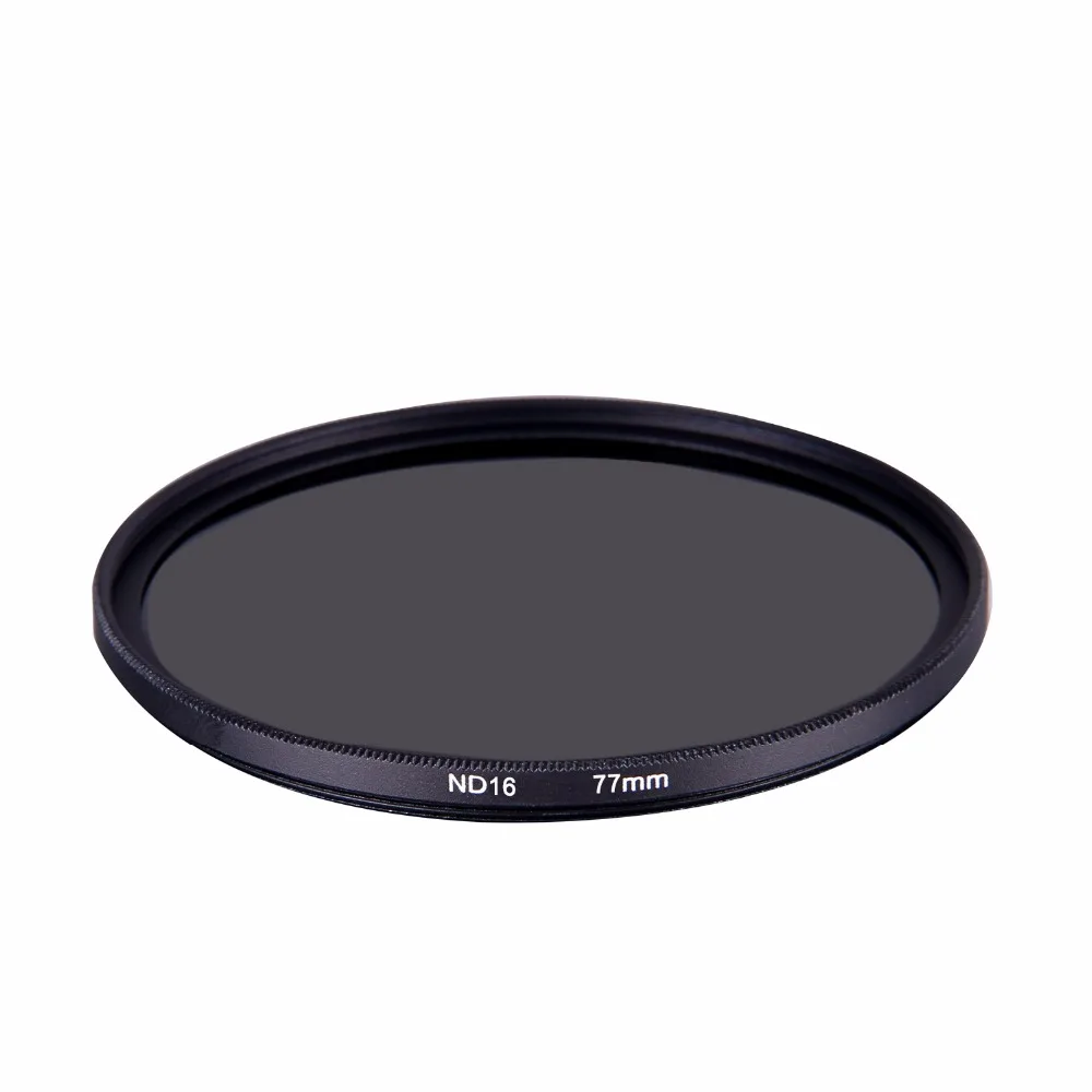 1PCS 77mm Optical Glass Grey ND Filter Neutral Density Lens Filter ND16