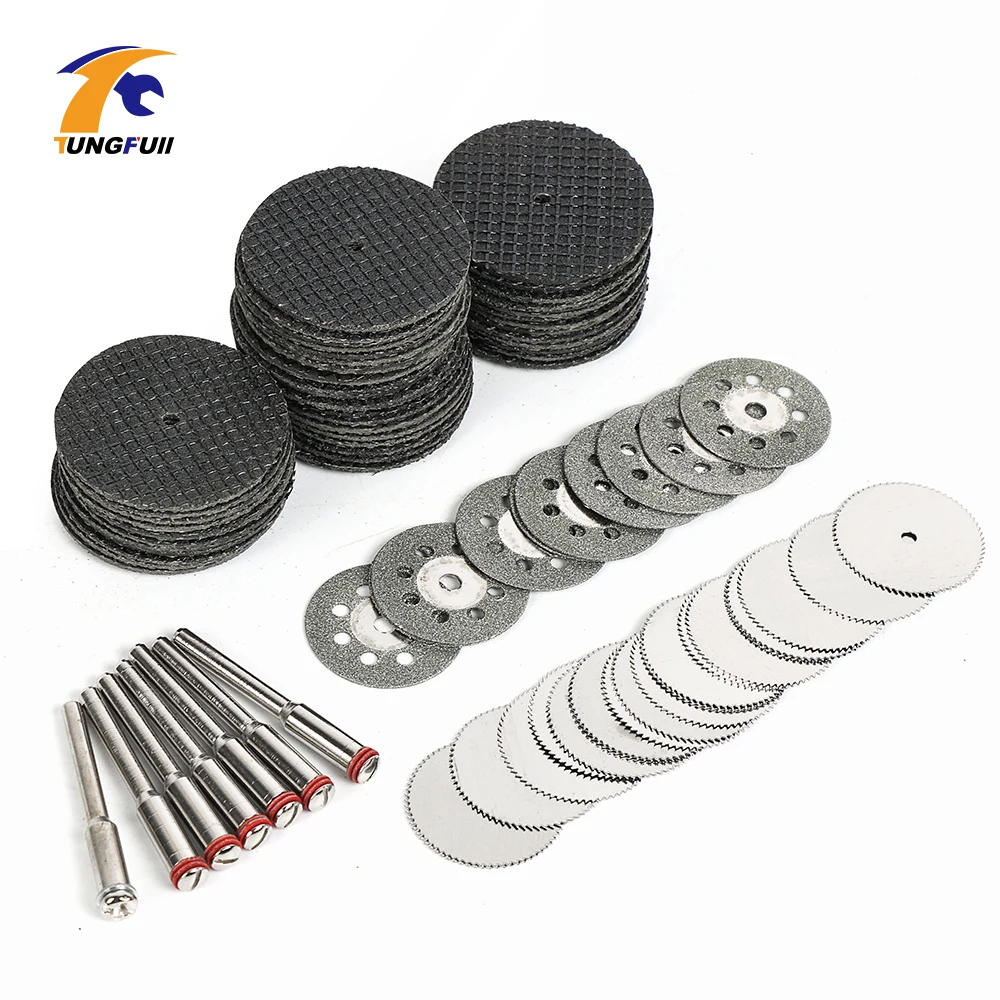 

Tungfull Tool Set Cutting Disc DIY Metalworking Circular Saw Blade For Electric Dremel Mini Drill Resin Cutting Sheet