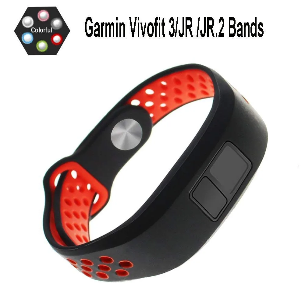 Мягкий силиконовый сменный ремешок для часов для Garmin Vivofit 3 Vivofit JR/JR2 Смарт-часы трекер физической активности