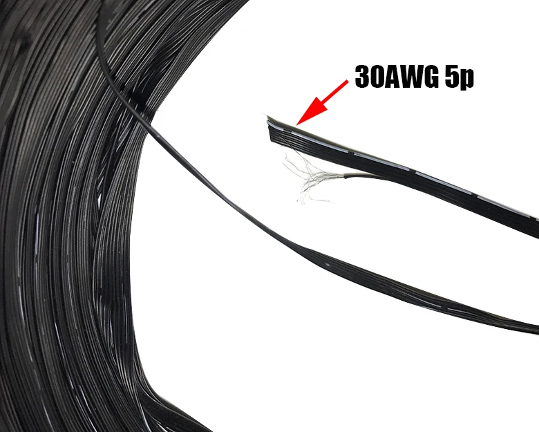 Fio paralelo do Multi-Núcleo do silicone, cabo