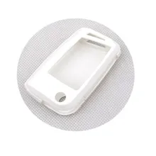 Жесткий Пластик БЕСКЛЮЧЕВОЙ дистанционный ключ защитный кожух(белый глянец) для VW Volkswagen Golf MK7