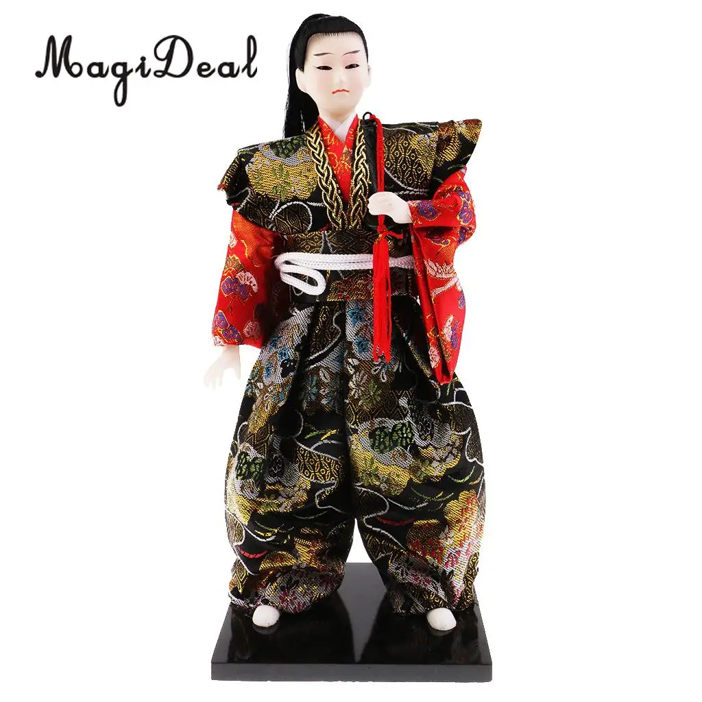 Japanese Samurai Doll Ornaments Japanese Children Gift Home Decor 30CM