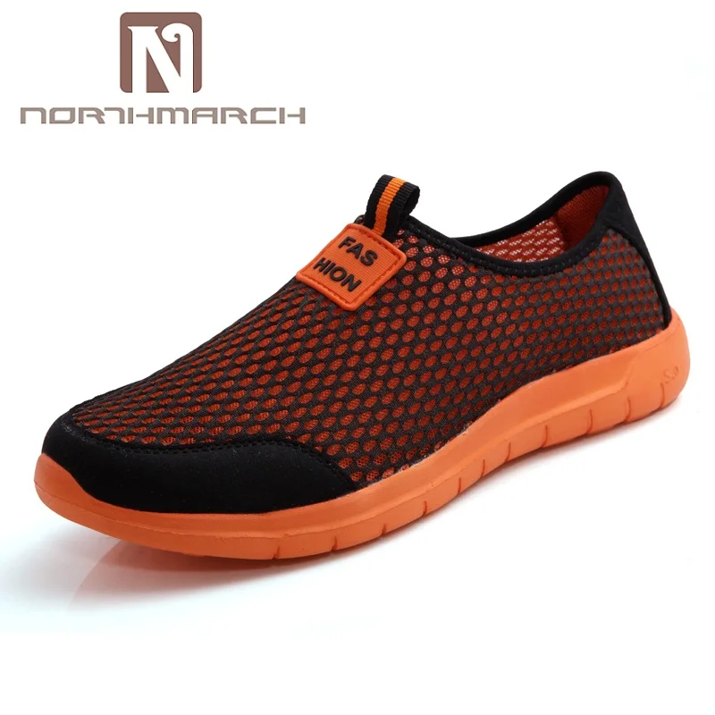 

NORTHMARCH Men's Summer Shoes Mesh Breathable Mens Casual Shoes Krasovki Mens Trainers Slip On Shoes Men Zapatos Hombre Verano