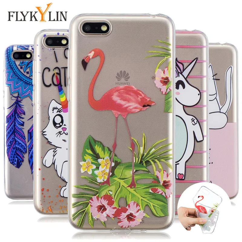 

honor 7A case 5.45 inch TPU Case For Huawei Honor 7A DUA-L22 Huawei Y5 Prime 2018 Case Silicone Cover Mobile Phone Case Shell