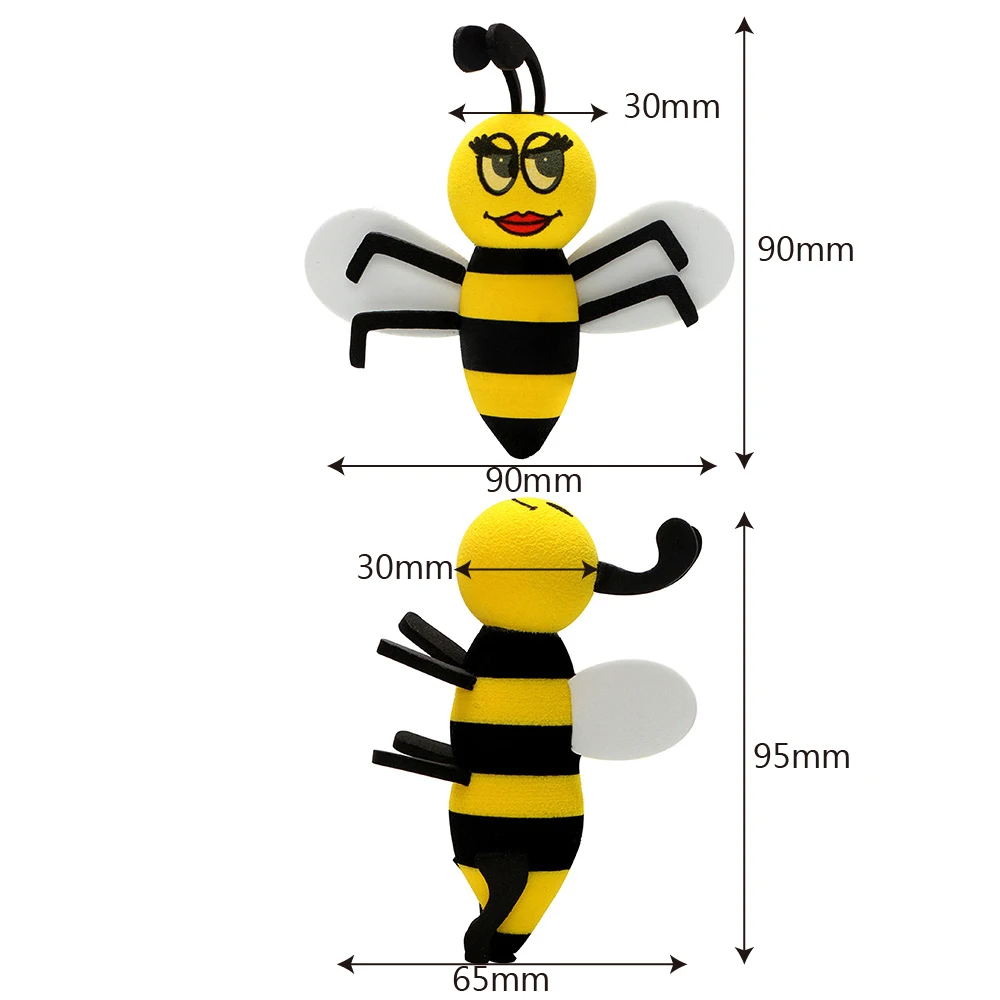 FORAUTO Автомобильные украшения Милая верхушка для антенны автомобильная антенна Милая пчела для украшения автомобиля украшения Модные аксессуары для интерьера