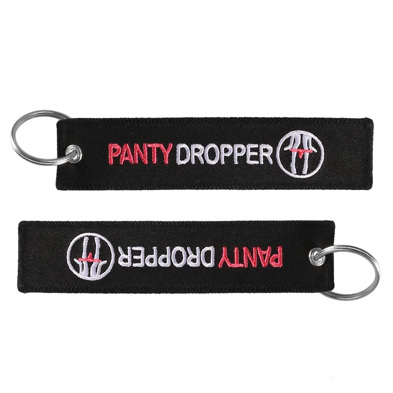 CLELO Travel accessories Embroidery Penty Dropper luggage tag With Keyring Chain Travel Bag Tag Fashion Aviation Gifts 5pcs/lot CLELO Travel accessories Embroidery Penty Dropper luggage tag With Keyring Chain Travel Bag Tag Fashion Aviation Gifts 5pcs/lot