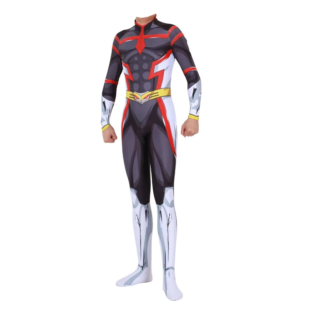 Anime My Hero Academia All Might Cosplay Costume Zentai Lycra Spandex