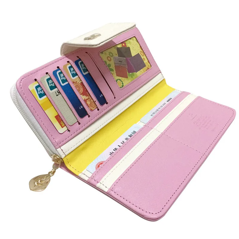 Long Women Wallets Card Holder Female Clutch Women's Purse bag women's wallet clutch portfel cuzdan billetera carteira 40MA2215