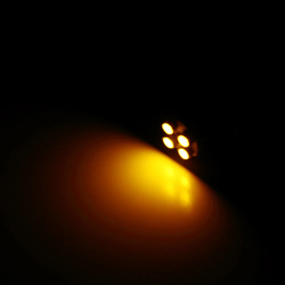 1 шт. Авто 4 LED SMD T104 12V 0 5 W Автомобиль Боковой лампы Клин супер предложение! Очистка