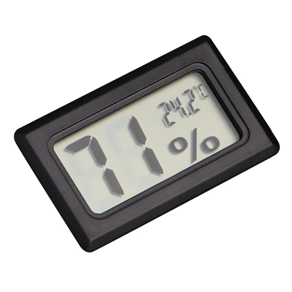 Mini LCD Digital Thermometer Hygrometer Temperature Indoor Convenient Temperature Sensor