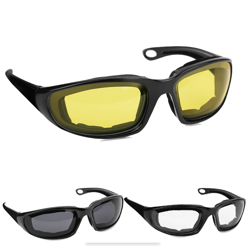 Men Women Motorcycle Sunglasses Glasses Army Polarized For Hunting