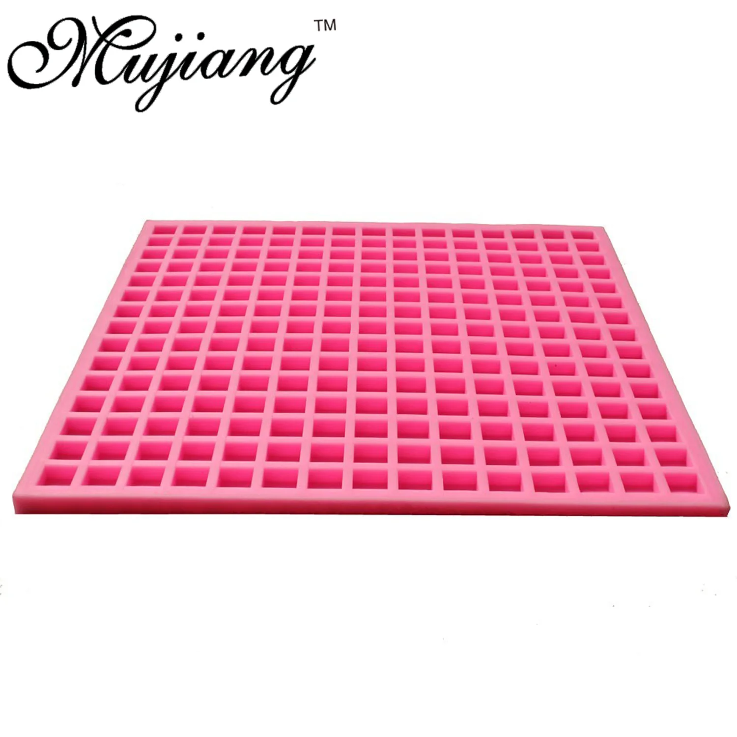 Mujiang 225 прямоугольные формы для изготовления конфет силиконовые формы для помадки инструменты для украшения торта для вечеринки лоток для льда желе формы для шоколадной мастики