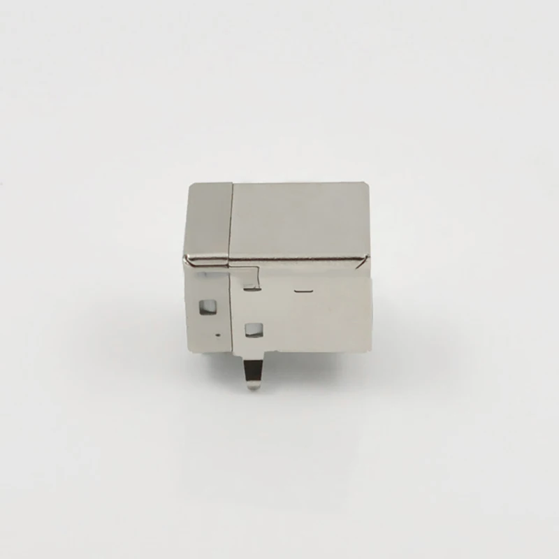 100 шт. Переходник USB мама 2 0 BF 90 градусов корпус Железный медный ток интерфейс