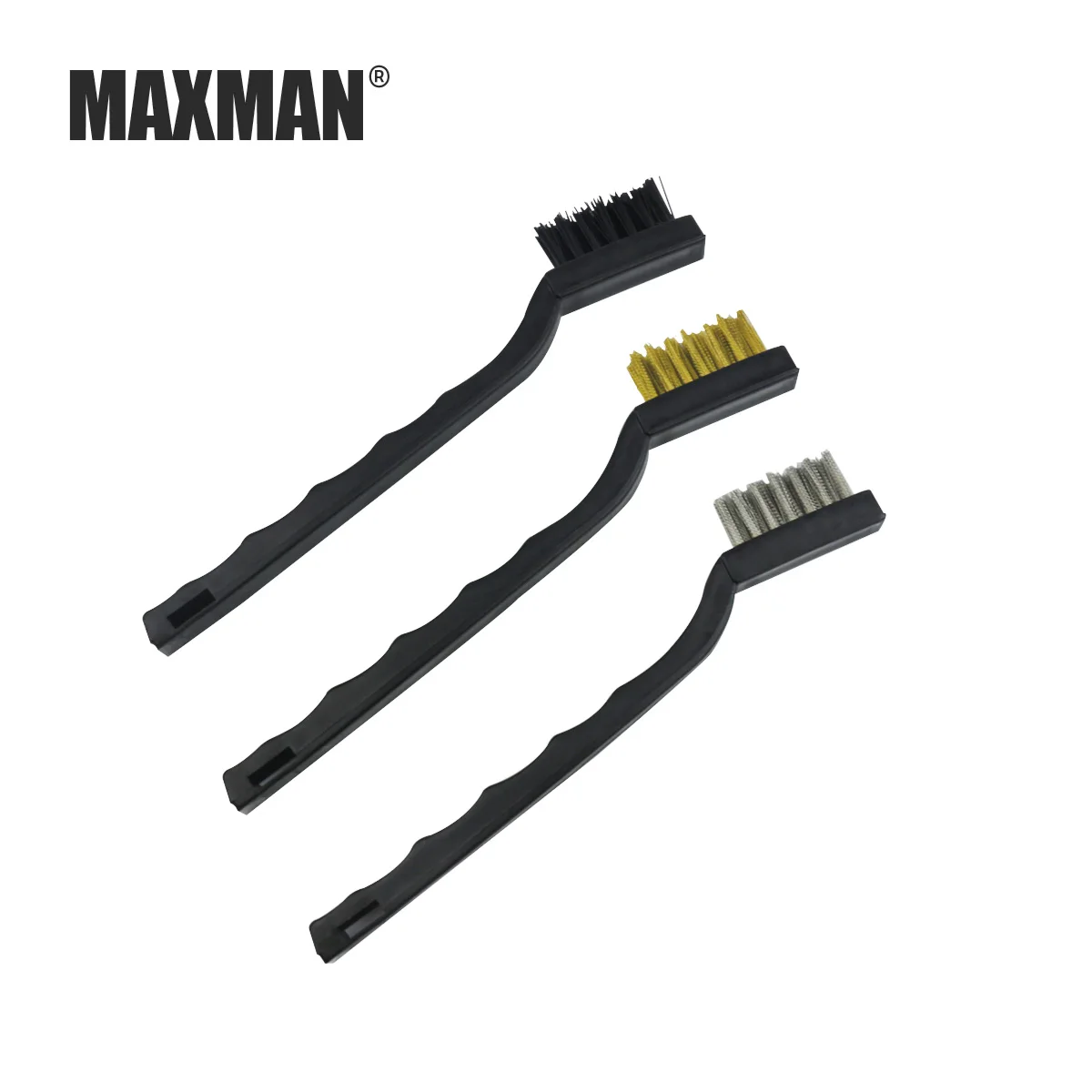 MAXMAN 3 шт. 170 мм Мини из нержавеющей стали удаляет щетки для ржавчины мини латунные чистящие детали кисти инструменты для очистки домашних комплектов