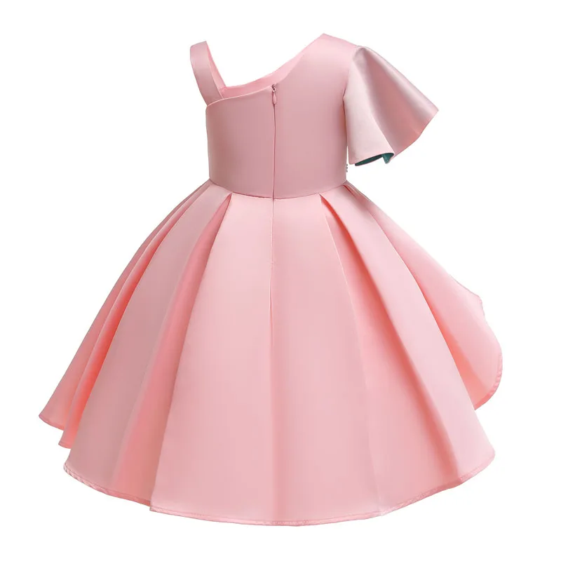 Платье для девочек; коллекция года; летнее платье принцессы с вышивкой для маленьких девочек; Детские платья для девочек; платье для дня рождения; одежда для детей