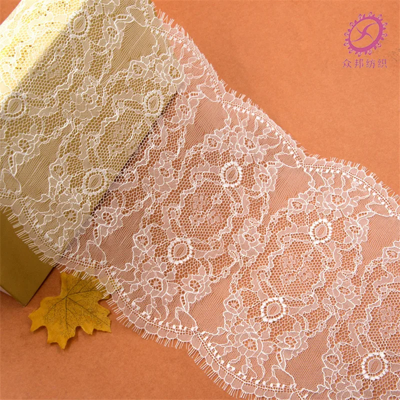 Buy New Hot 25cm Wide Black 3yards Eyelash lace