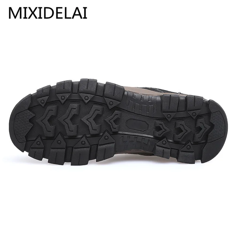 MIXIDELAI Winter Brand Big Size Men Shoes Men's Boots Genuine Leather Warm Snow Boots Casual Men Motorcycle Boots Botas Hombre MIXIDELAI Winter Brand Big Size Men Shoes Men's Boots Genuine Leather Warm Snow Boots Casual Men Motorcycle Boots Botas Hombre