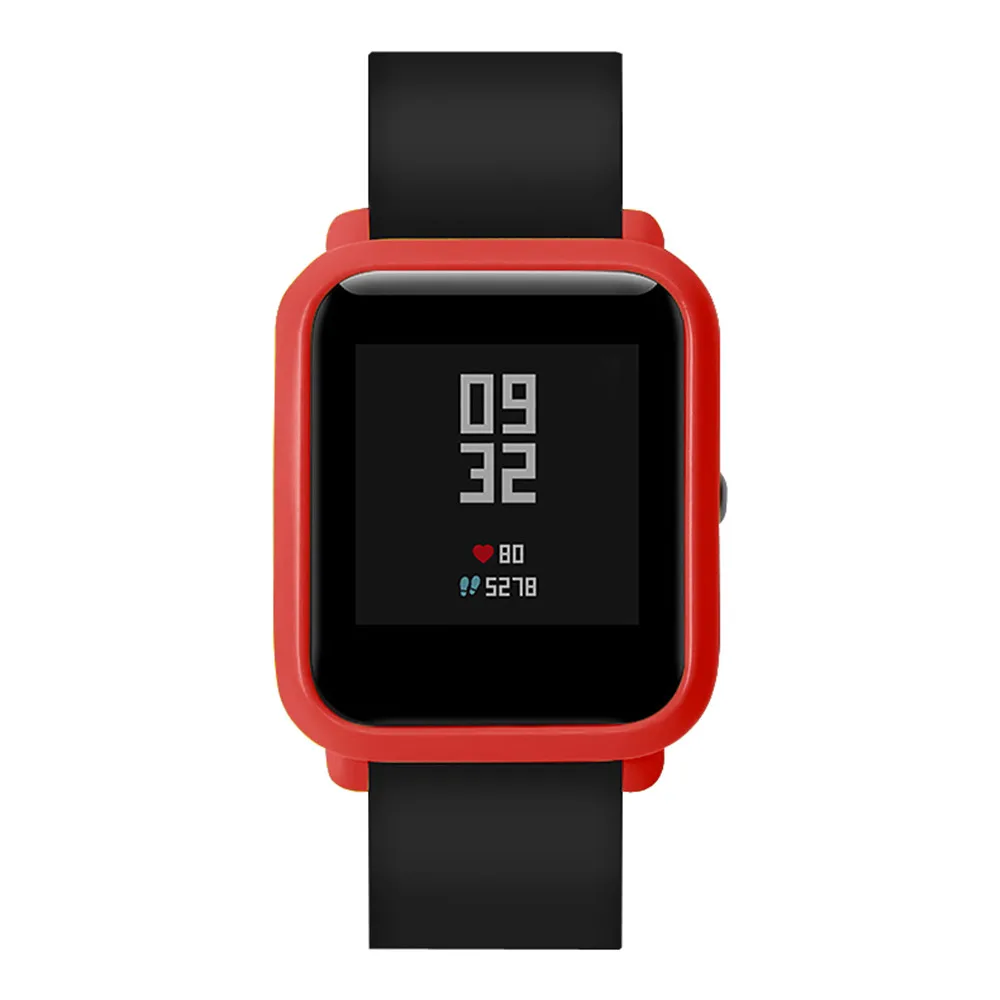 Защитный чехол для Xiaomi Huami Amazfit Bip Youth Smart Watch PC Shell для Amazfit Bip Watch Frame защитный чехол для бизнеса