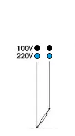 ZP10010-2-50, 5 шт., M10* 100 мм, 100 в, 220 В, поплавковый выключатель, мини-тип, Poly Propy, датчик уровня жидкости, нормальное закрытие, NC