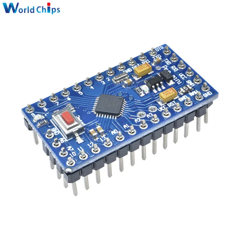 

10Pcs Atmega328P Pro Mini 328 Mini Atmega328 5V 16MHz 5V 16M Board Module For Arduino Compatible With Nano Micro Controller