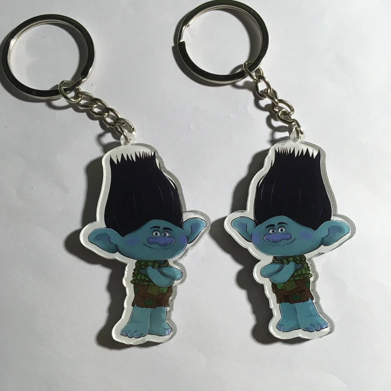 

10pcs/ one design Custom Acrylic Badge Charactor badge DIY acrylic keychain logo badge with any design