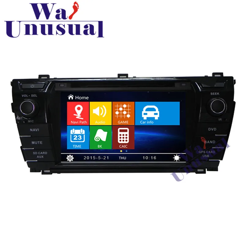 WANUSUAL 7" Professional Wince Car Entertainment System GPS Navigation