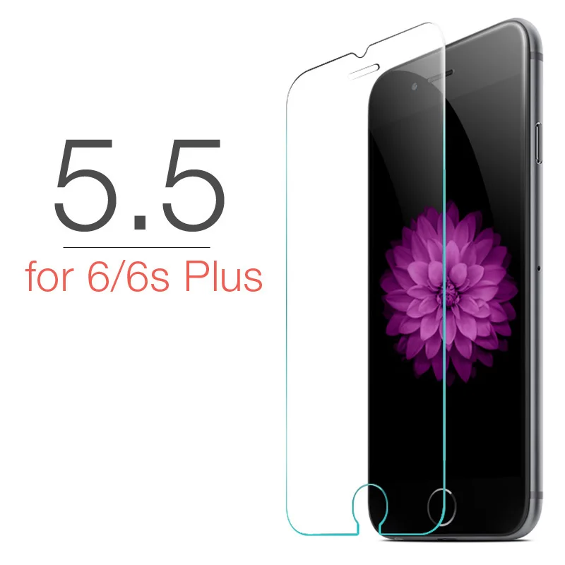 9H 2.5D Tmepered glass screen protector for iphone 6 plus 6s plus