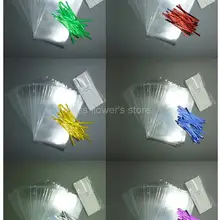 60 шт./упак.(20 большой полиэтиленовый пакет+ 20 перевязку+ 20 леденец из бумаги палочки) для леденцов, в комплект входят аксессуары