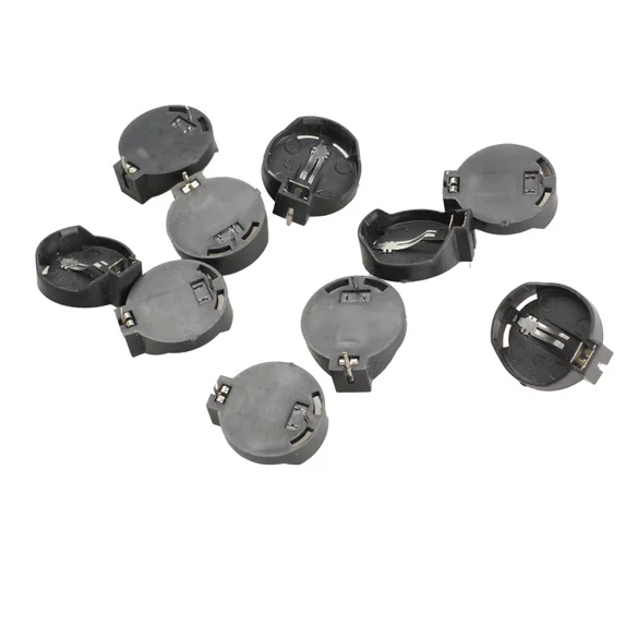 

10pcs Portable CR2032 CR2025 General Button Battery Clip Holder Box Case