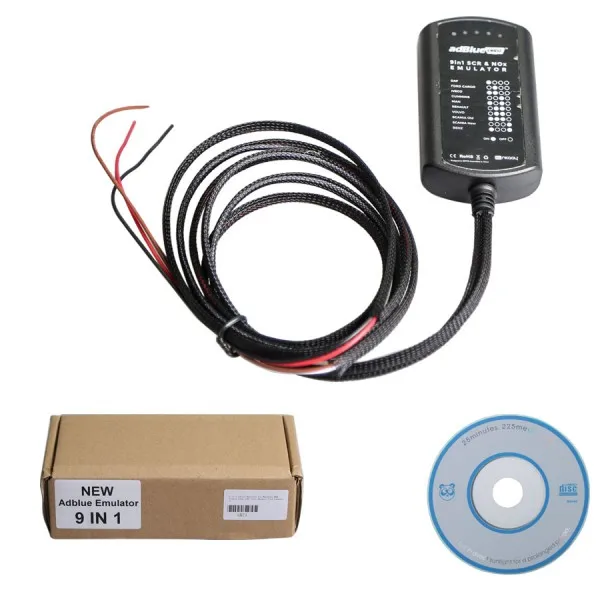 

10pcs Adblue Emulator 9 in 1 Full Chip Upgrade adblue emulator 8 in 1 With NOX Sensor Emulator For 9 Trucks Ad Blue Emulator