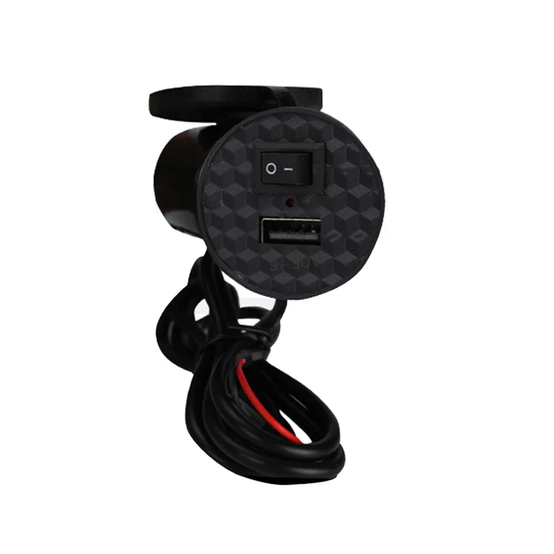 USB зарядное устройство на руль мотоцикла крепление для телефона автомобильное