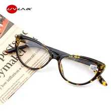 UVLAIK очки для чтения «кошачий глаз» Женская леопардовая оправа мужские ультралегкие женские очки по рецепту диоптрий+ 1,0 1,5 2,0 2,5 3,0 3,5