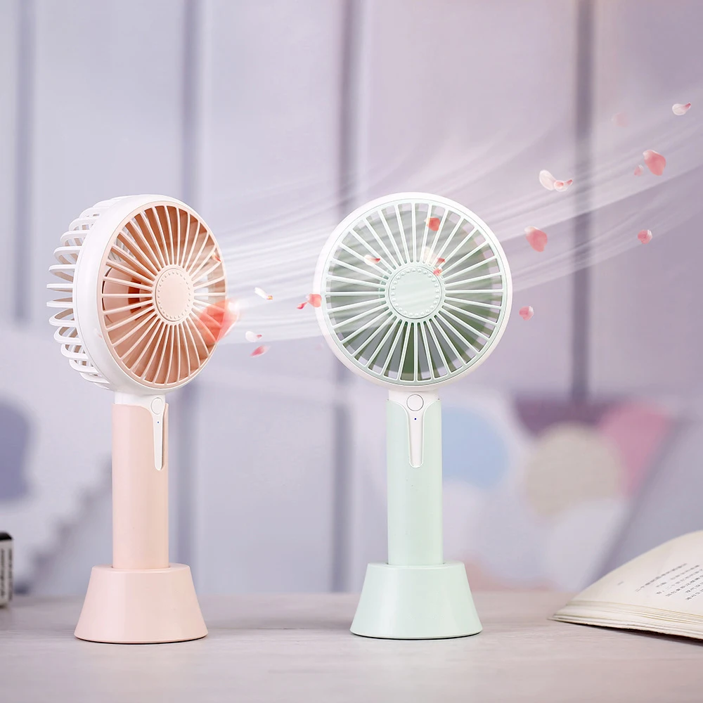 

Portable Aroma Diffuser Hand Fan Battery Operated USB Power Handheld Mini Fan Cooler 3 Speeds Folding Design for Home and Travel