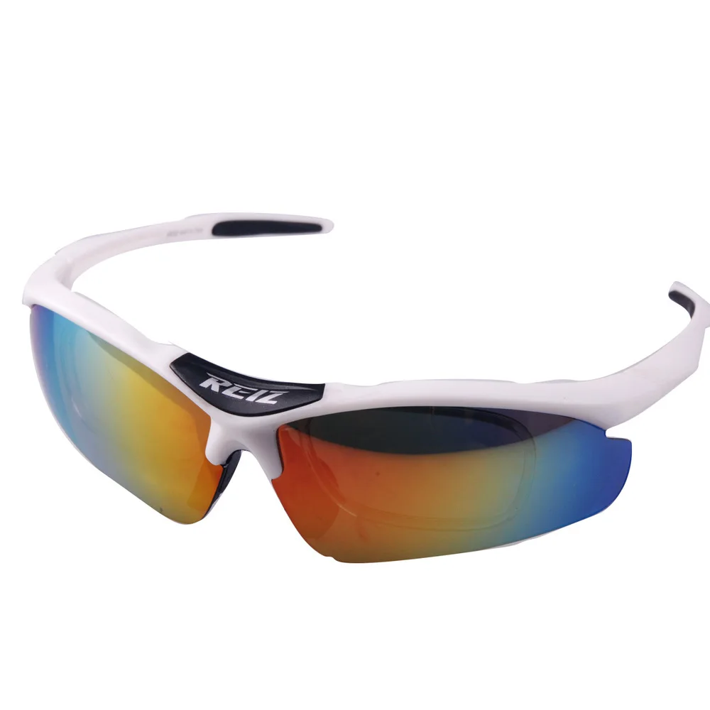 Для мужчин Для женщин Велоспорт очки активный отдых, Велоспорт Бег Спорт на открытом воздухе очки с защитой от ультрафиолета 102 - Цвет: Белый