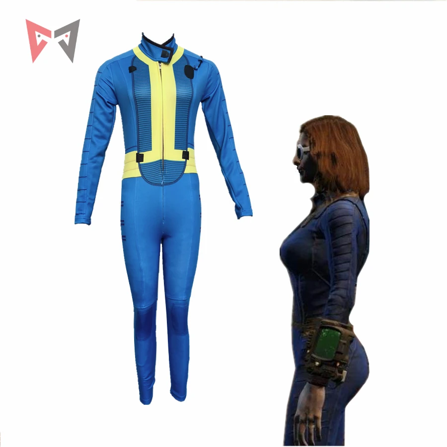 MMGG Хэллоуин игра Fallout 4 костюмы для косплея Нора комбинезоны на заказ