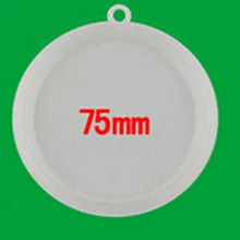 Части газового водонагревателя, уплотнительная мембрана клапана, белая круглая пленка из силикагеля 73 мм с одиночными ушами
