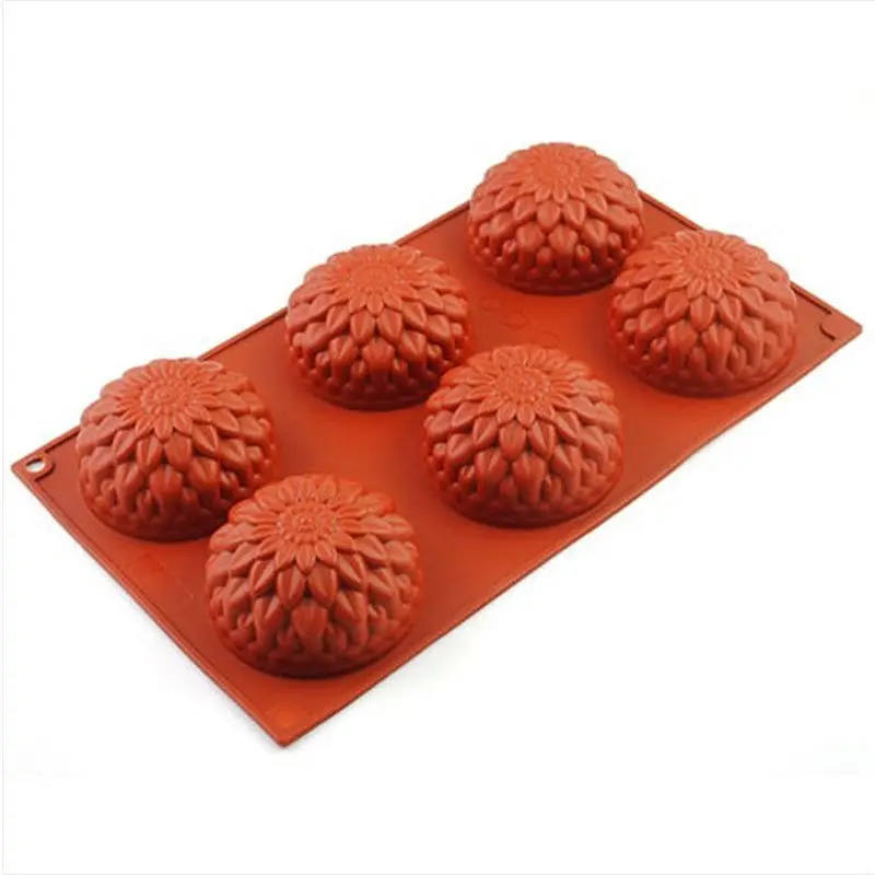 

chocolate molds sunflower silicone cake mold silicone soap mold easy release