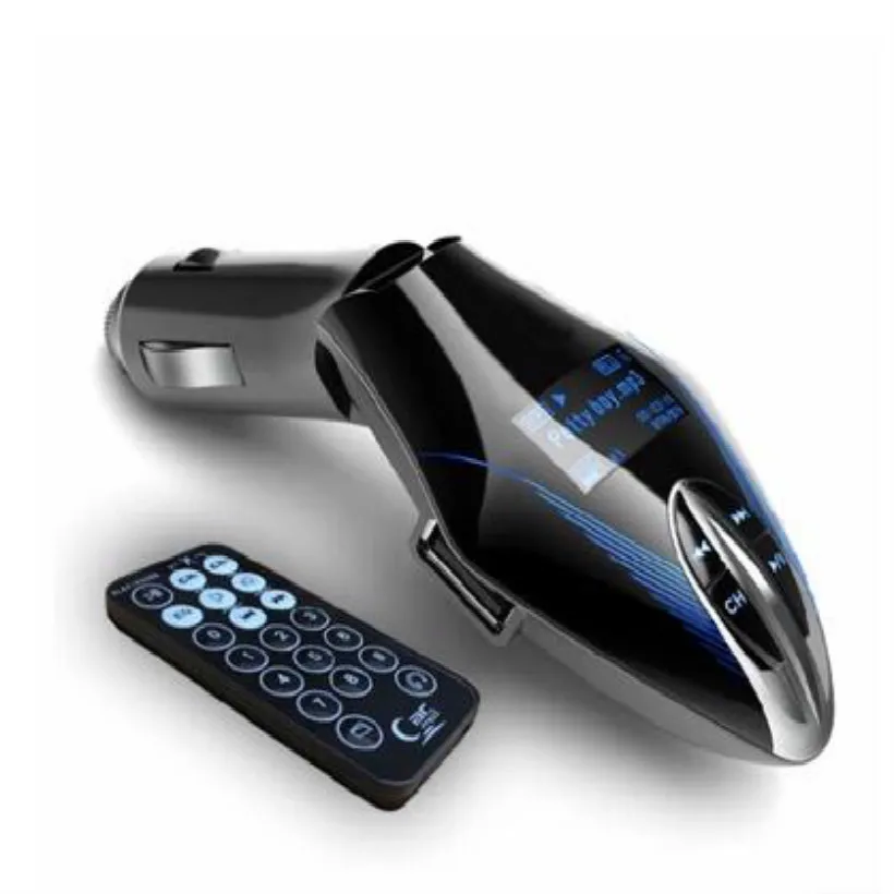 

car usb mp3 car cigarette lighter mp3 player car usb player+8G+CARD READER+Remote control+aux line free shipping