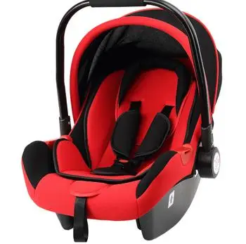 Детское автокресло для новорожденных, коляска 2 в 1, многократная детская тележка, переносная корзина для сна, детское комфортное автокресло с коляской 0-15 м - Цвет: 02