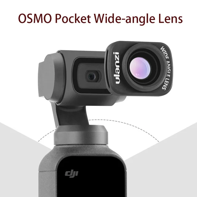 Ulanzi OP-5 Osmo Карманный широкоугольный объектив камеры для DJI Osmo Карманный Магнитный Лен стенд основание Крепление для DJI OSMO карманные аксессуары