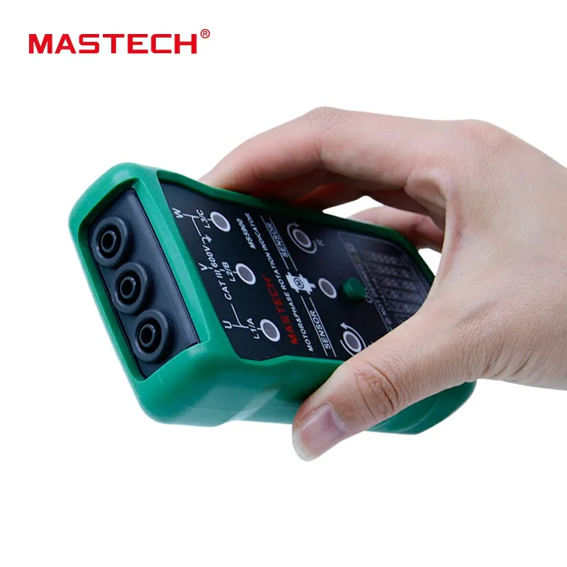 MASTECH MS5900 3 тестер последовательностей двигателя светодиодный индикатор фазы