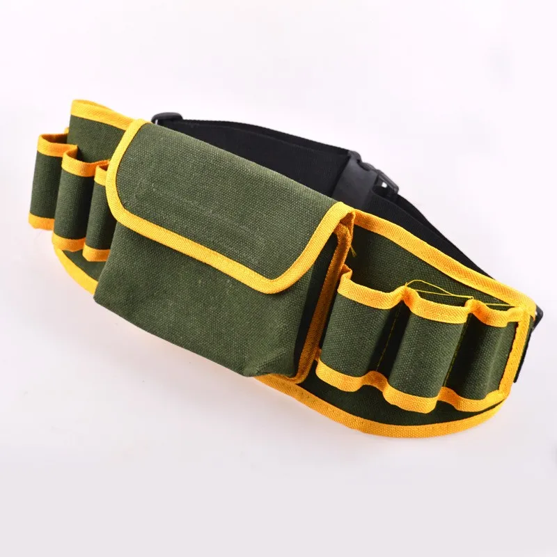 Portable Multifunctional Canvas Tool Bag Pouch Holder Electrician