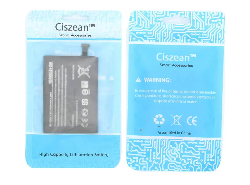 Ciszean 2420 мАч BV-5QW BV5QW BV 5QW Сменный аккумулятор для Nokia Lumia 930 мартини Тесла 929 RM927 аккумулятор