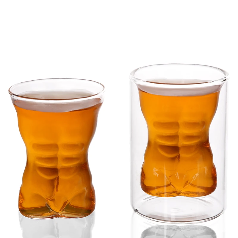 

Sexy Creative Wine Glasses Goblets Crystal Cups Man Body Design Drinkware Boyfriend Birthday Gifts