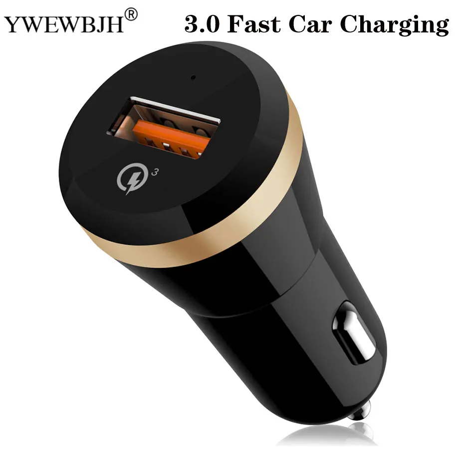 

YWEWBJH 18W Dual USB Quick Charge QC 3.0 Car Charger For iPhone USB Fast Charger for Samsung Tablet Charger Quick Car Charger