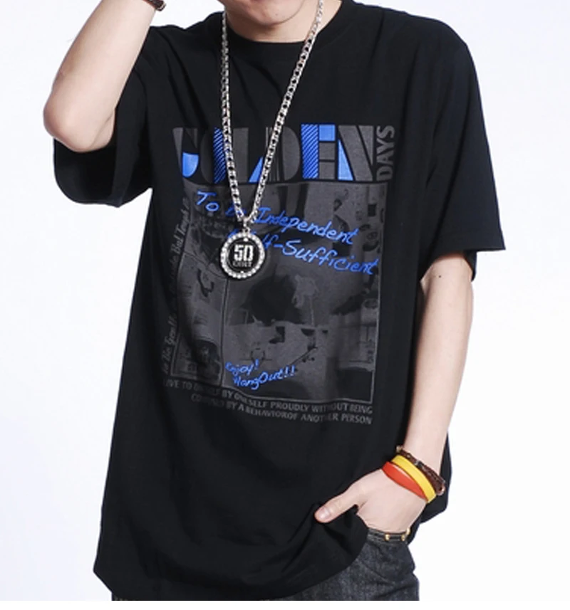 Streetwear Big Size Psychedelic Men's Tshirts Dark Souls  (6)