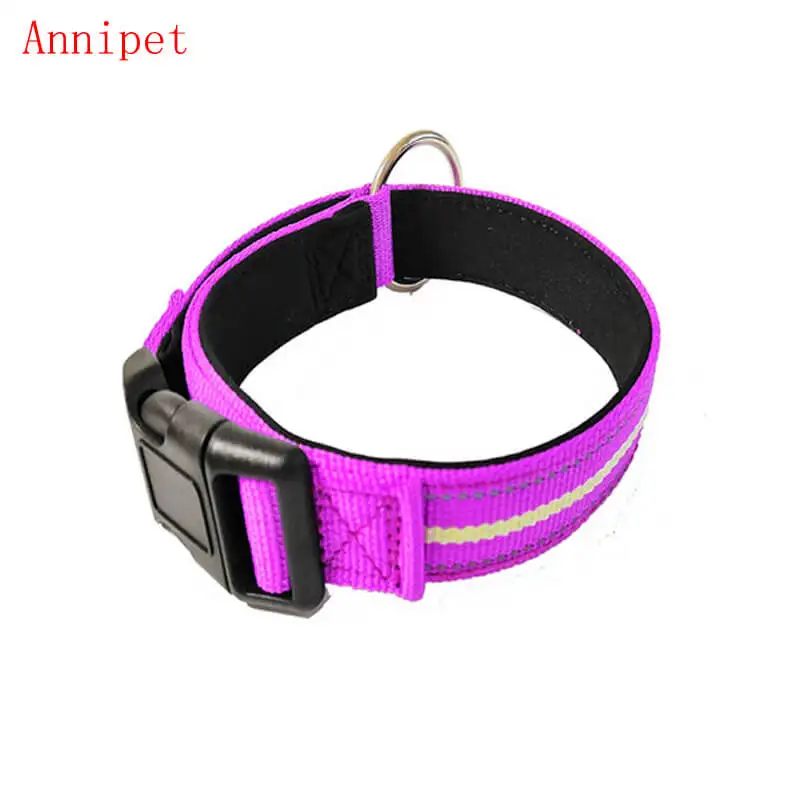 Koop ANNIPET Reflecterende Kraag voor Kleine Medium Grote Honden Puppy Verstelbare Gewatteerde Zachte Nylon Comfy Hals met Sterke Gesp