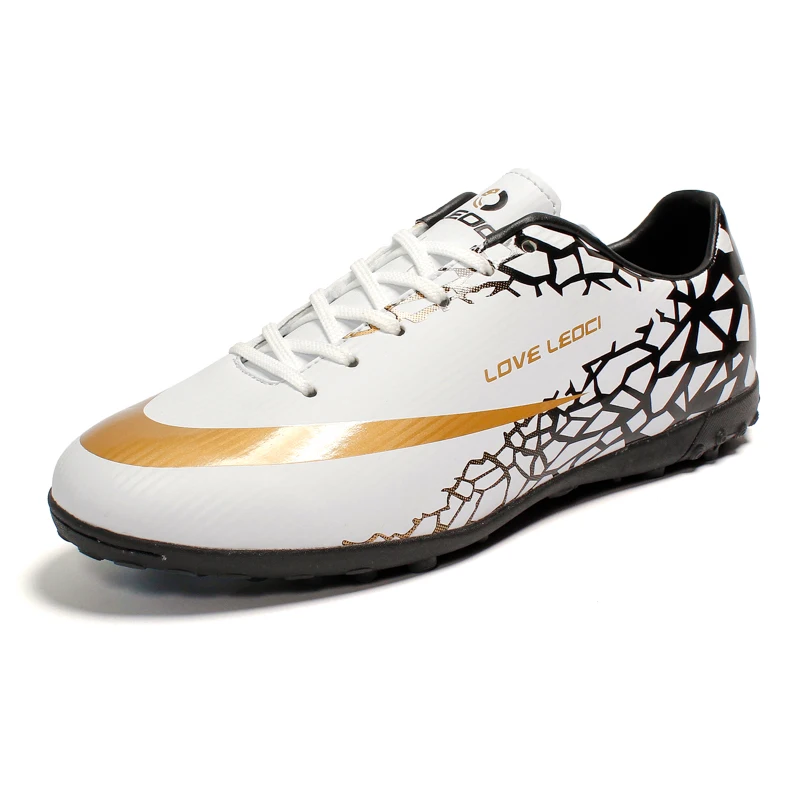 Adults Men TF Indoor Soccer Shoes Turf Football Boots Cleat Shoes New